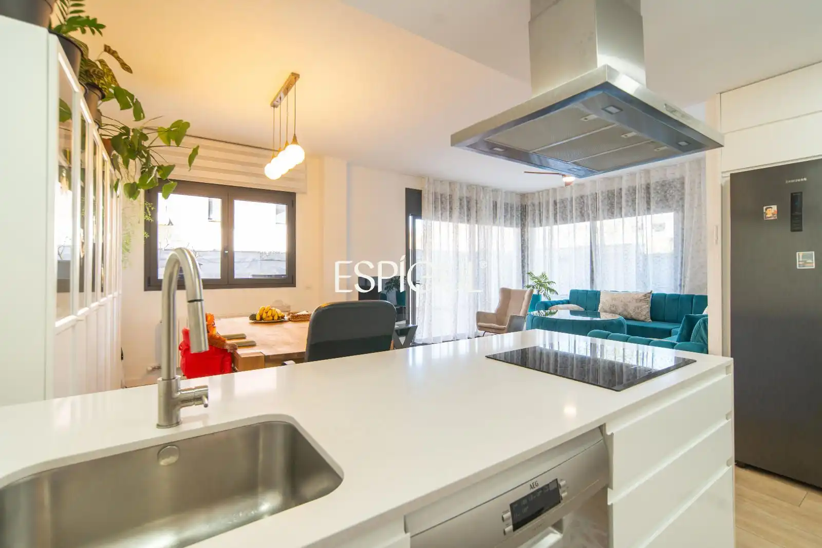 Kitchen of Flat for sale in Vilablareix  with Air Conditioner, Heating and Terrace