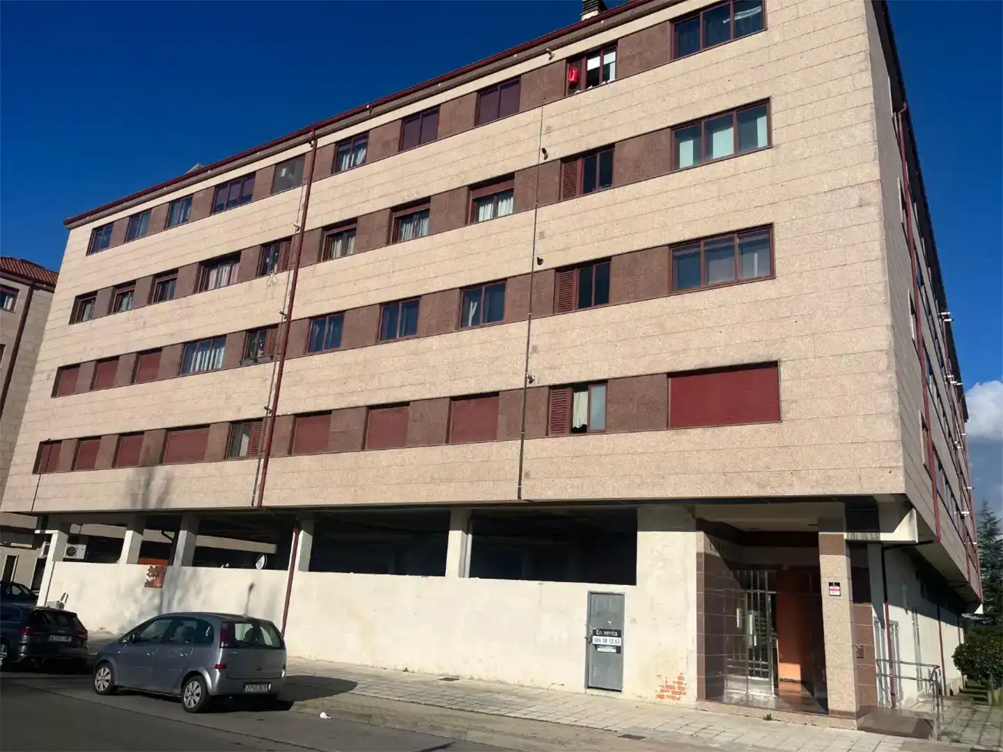 Vista exterior de Pis en venda en Silleda