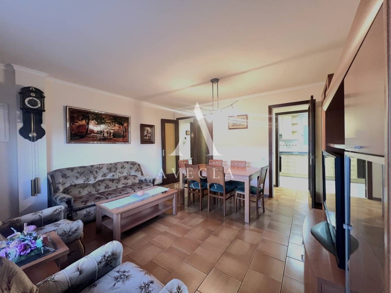 Living room of Flat for sale in Montcada i Reixac  with Air Conditioner, Heating and Balcony