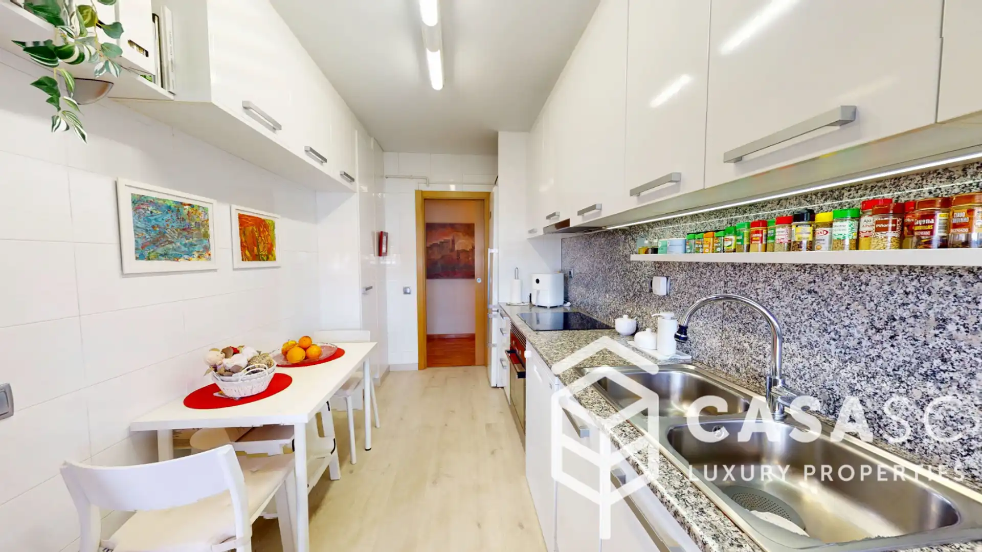 Kitchen of Attic for sale in Sant Cugat del Vallès  with Air Conditioner, Heating and Parquet flooring