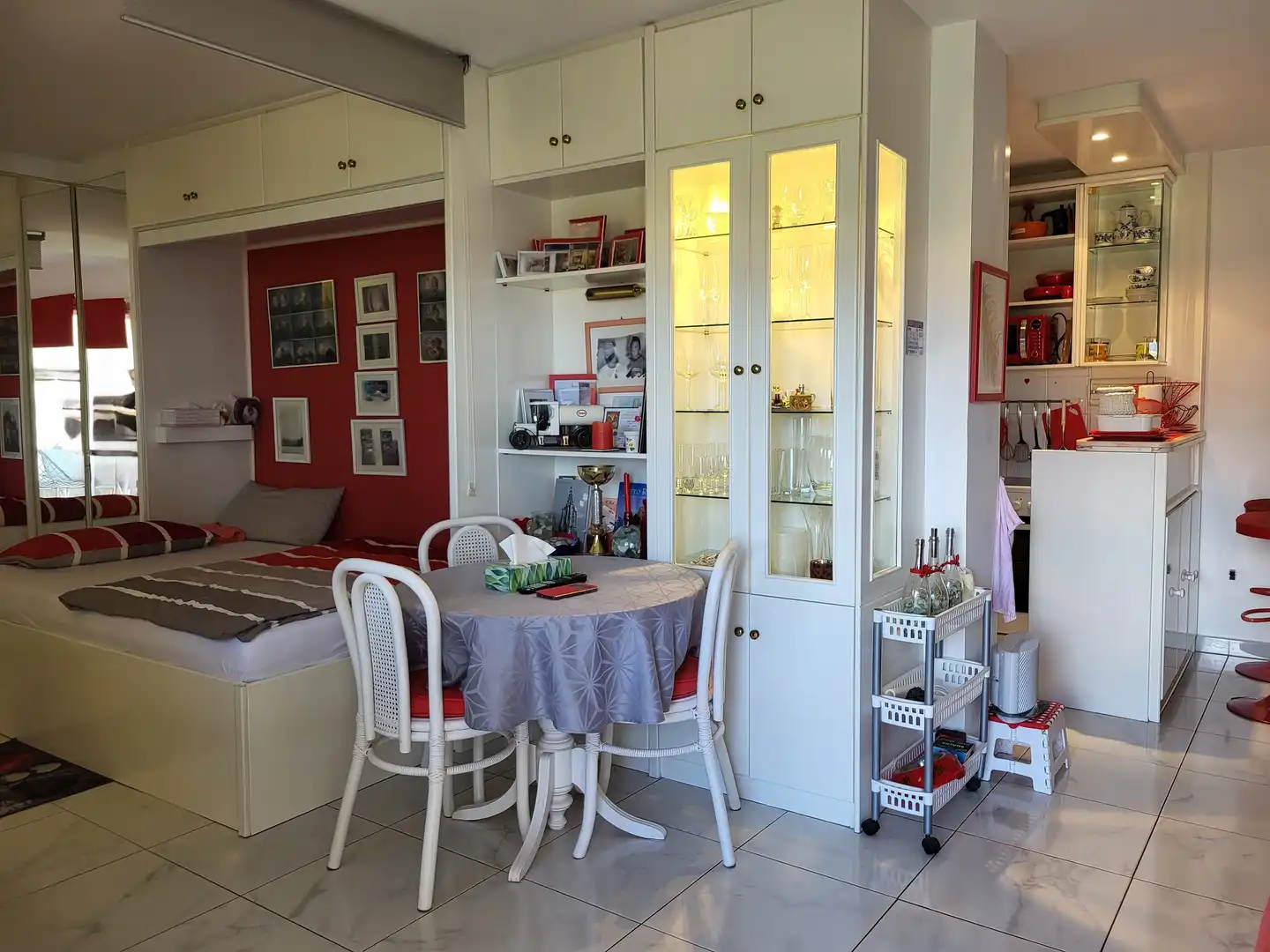 Comedor de Apartamento en venta en Puerto de la Cruz con Piscina, Amueblado y Balcón