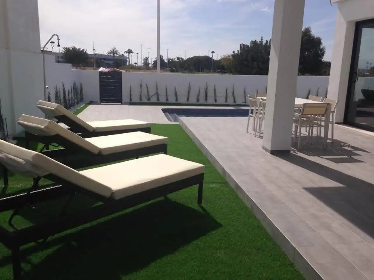 Terraza de Casa o chalet en venta en La Romana con Piscina