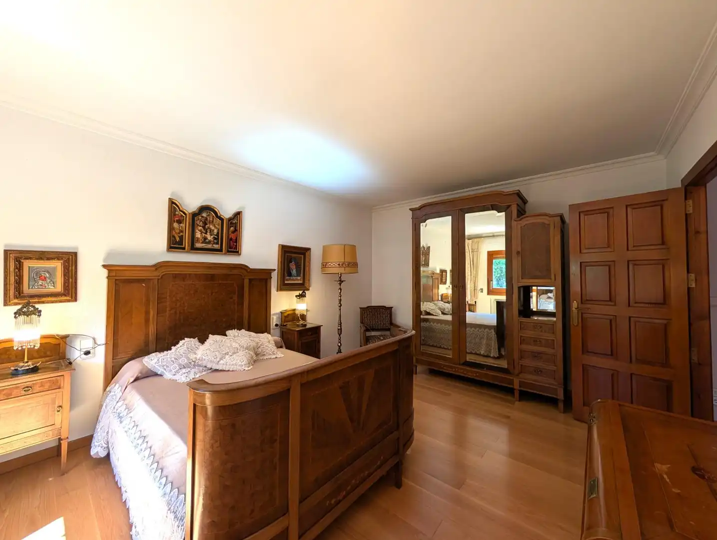 Dormitori de Casa o xalet en venda en Alcoy / Alcoi amb Calefacció, Jardí privat i Terrassa