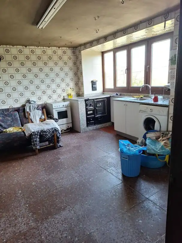 Cocina de Casa adosada en venta en Markina-Xemein con Jardín privado