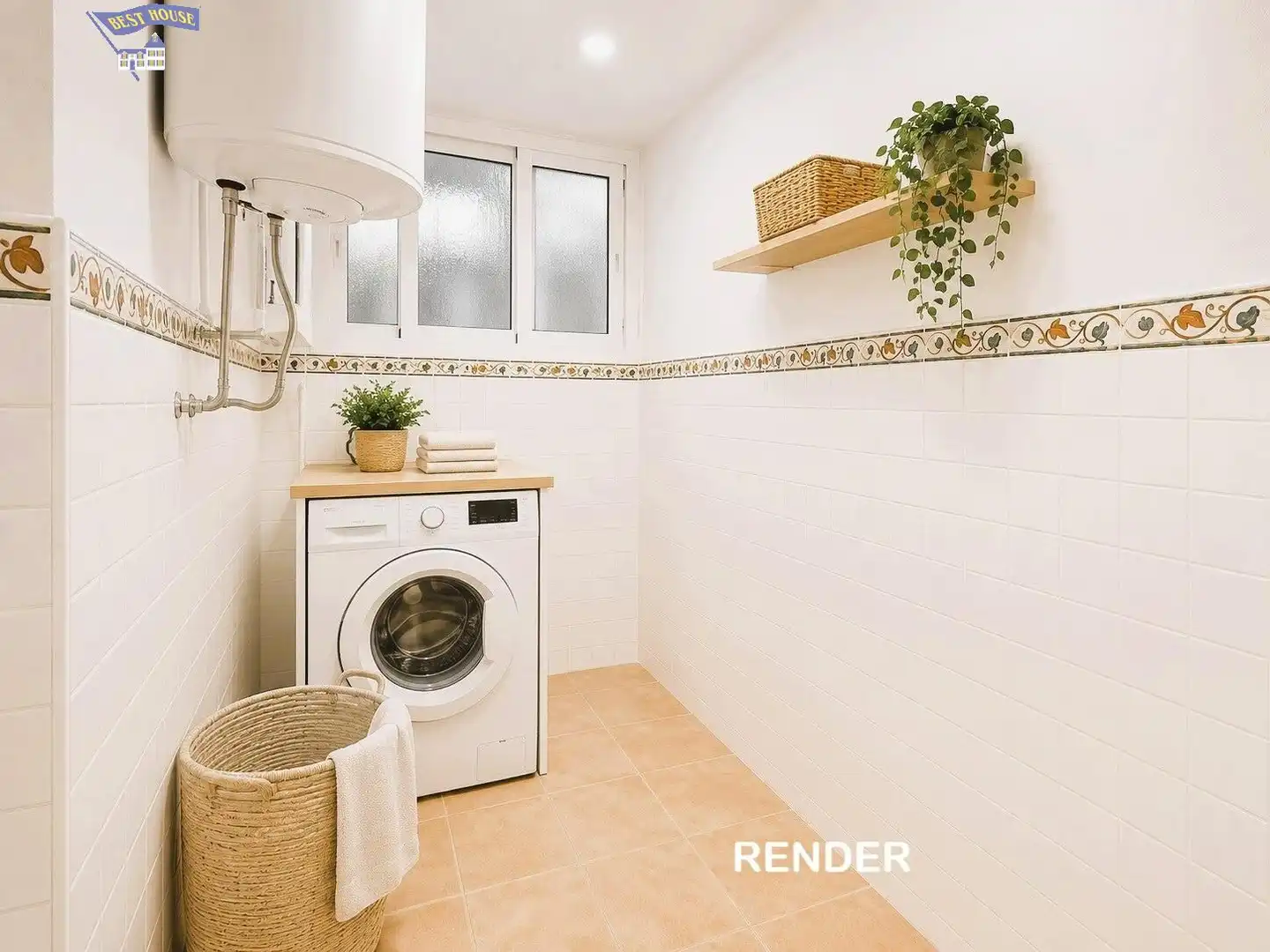 Bany de Planta baixa en venda en Ripollet amb Parquet