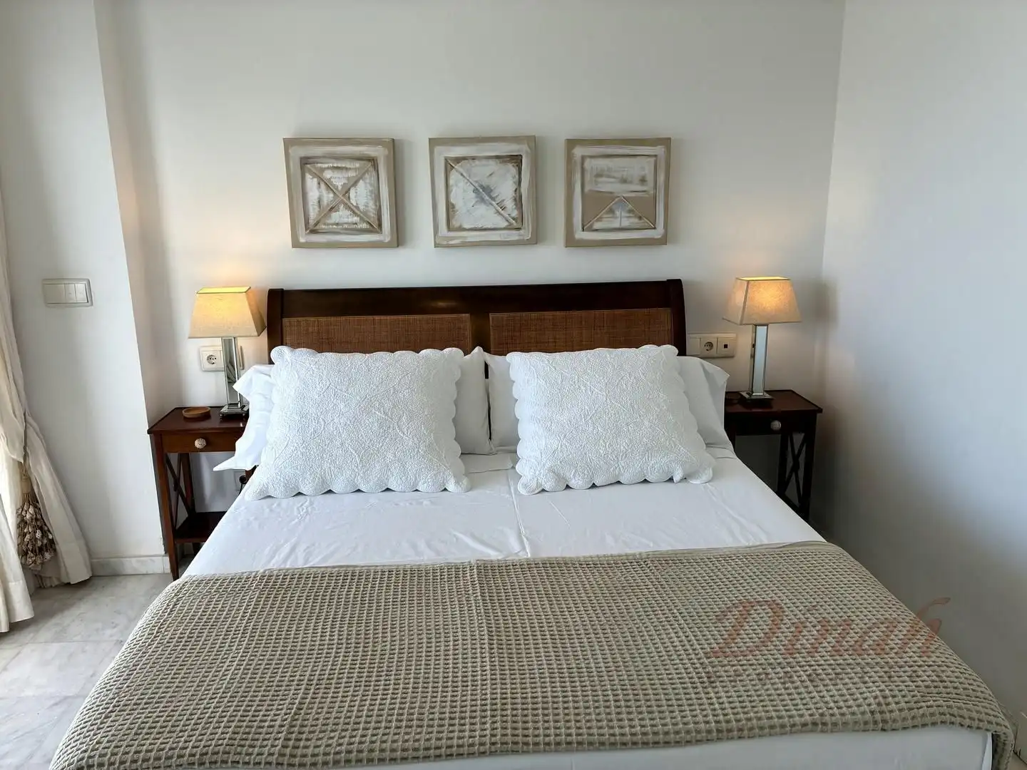 Schlafzimmer von Wohnungen zur Miete in Altea mit Klimaanlage, Heizung und Möbliert