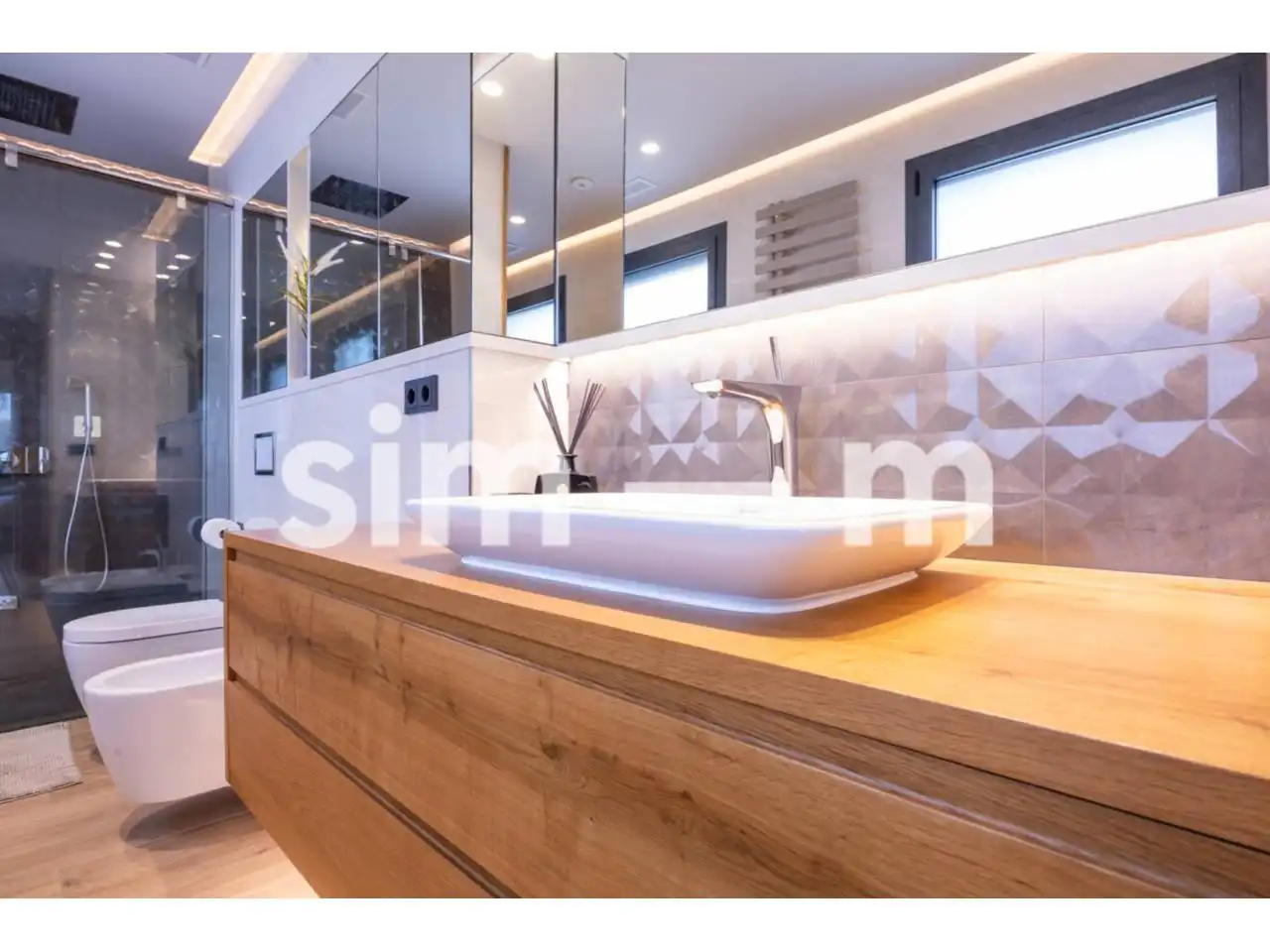 Badezimmer von Haus oder Chalet zum Verkauf in Vic mit Klimaanlage, Heizung und Privatgarten