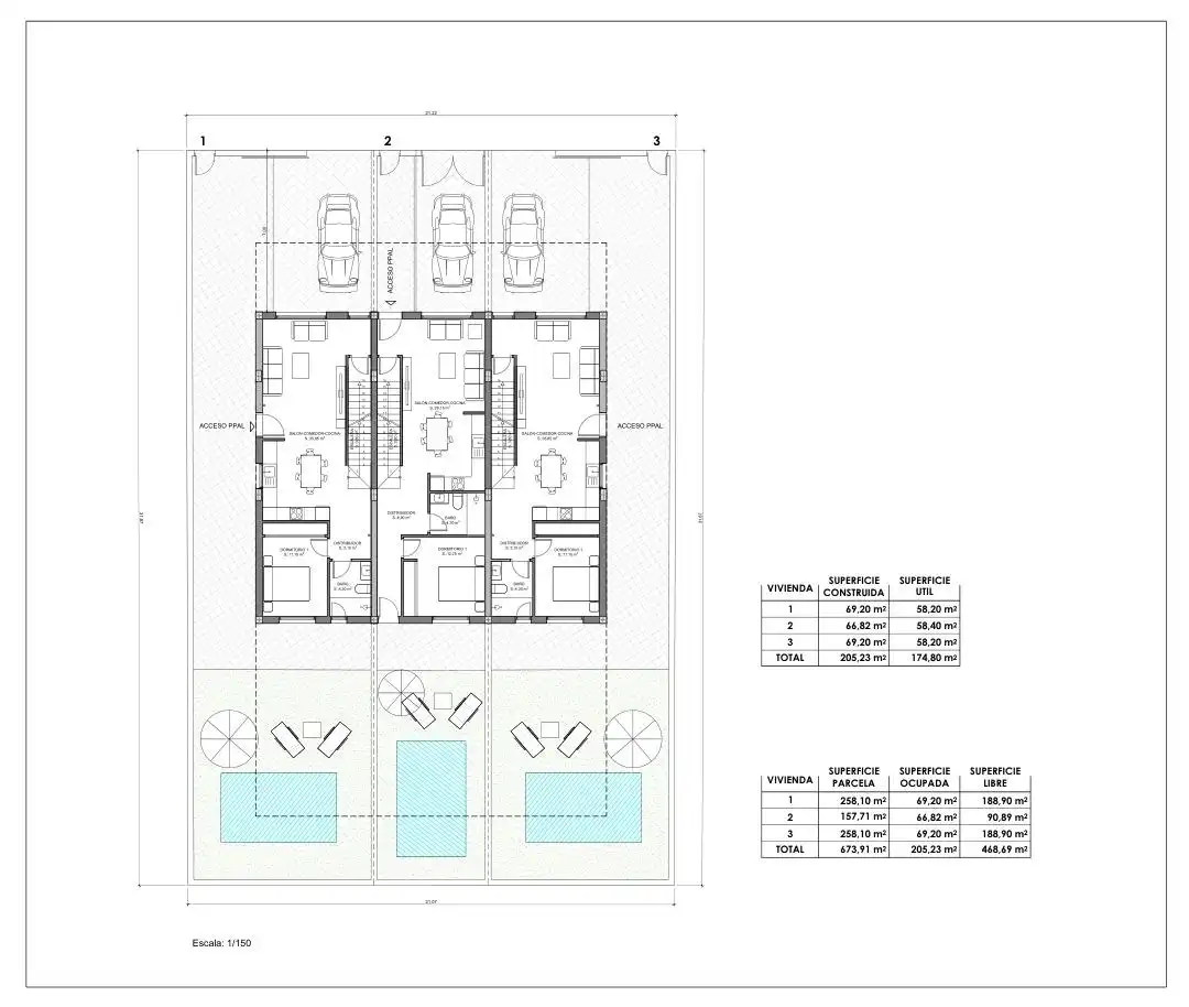 Casa adosada en venta en Paseo JACOBO HERNANDEZ ESPINOSA, Las Lomas - Las Yucas