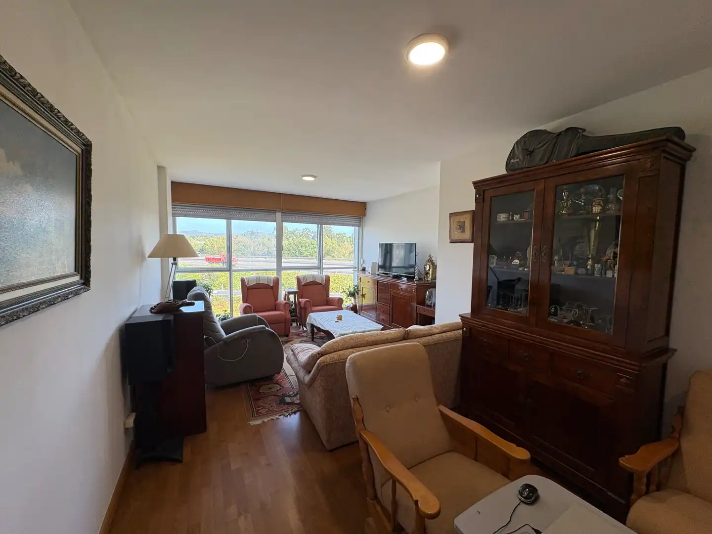 Sala de estar de Piso en venta en Narón con Calefacción, Trastero y Amueblado