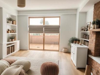 Living room of Flat for sale in Badalona  with Air Conditioner, Heating and Terrace