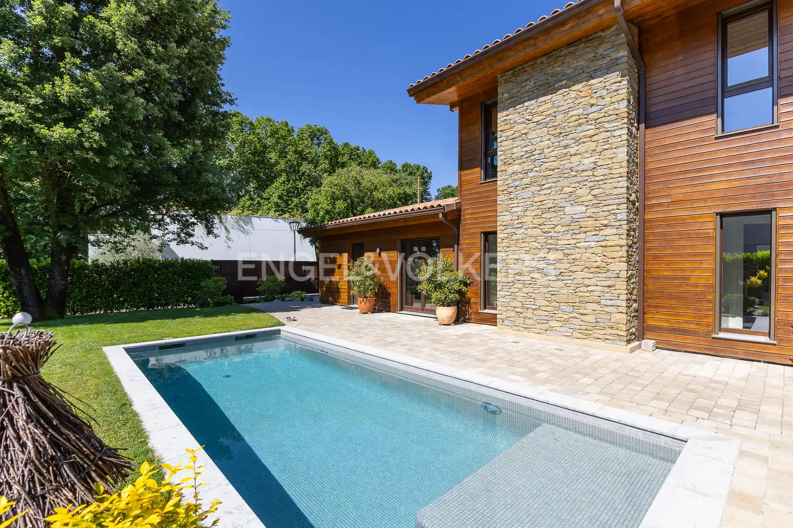 Vista exterior de Casa o xalet en venda en Sant Esteve de Palautordera amb Aire condicionat, Calefacció i Jardí privat