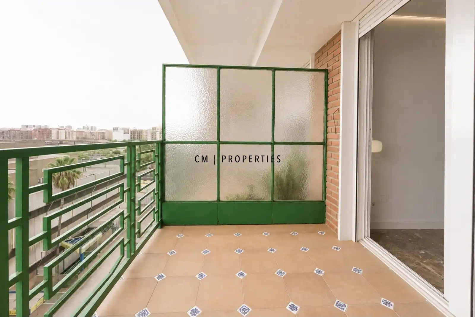 Balcony of Flat for rent in Valencia  with Air Conditioner, Heating and Terrace