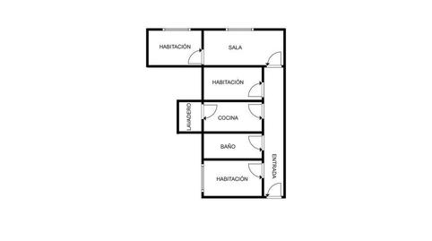 Foto 4 de Pis en venda a Can Palet, Barcelona