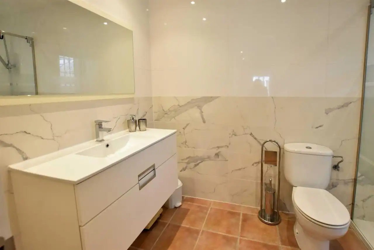 Baño de Casa o chalet en venta en Huércal-Overa con Aire acondicionado, Piscina y Amueblado