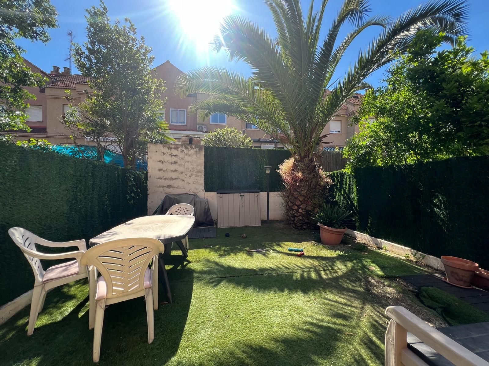 Garden of Single-family semi-detached for sale in  Logroño  with Heating, Parquet flooring and Terrace