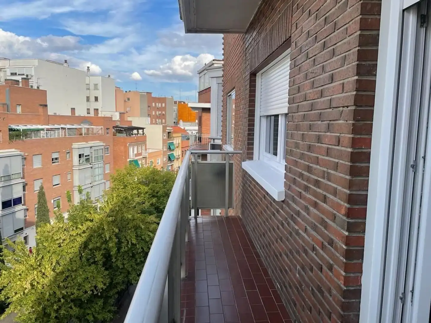 Terraza de Piso de alquiler en Madrid con Aire acondicionado, Calefacción y Terraza