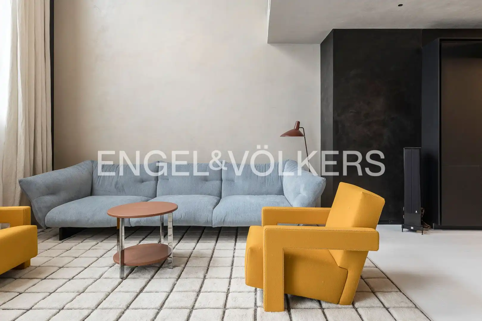 Wohnzimmer von Wohnung zur Miete in Barcelona mit Klimaanlage, Heizung und Parkett