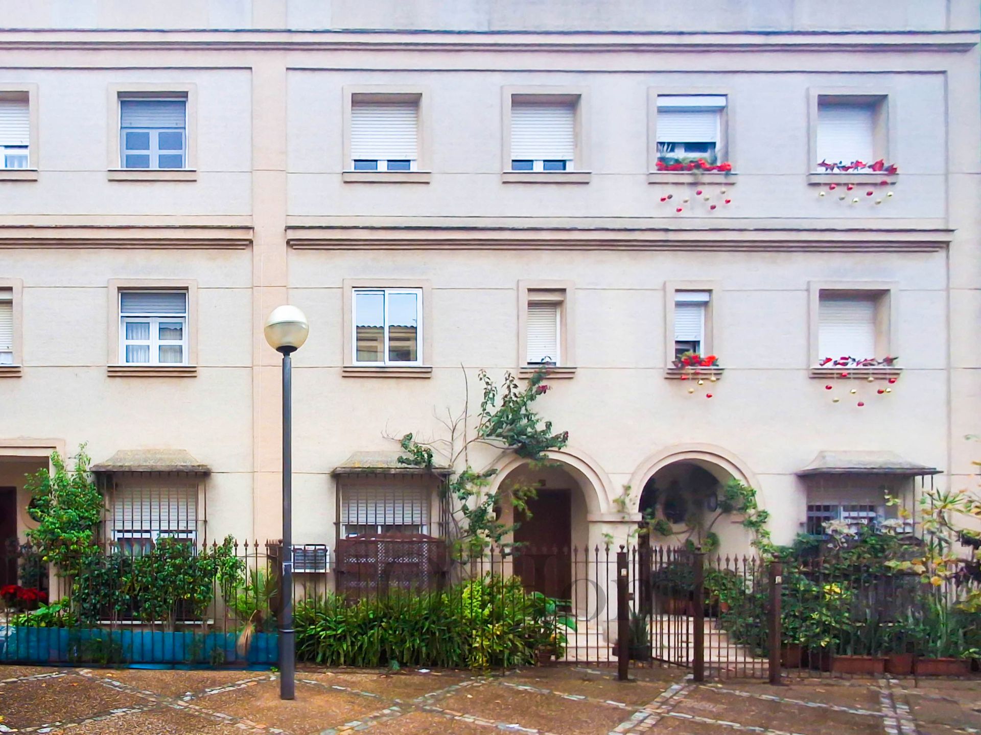 Exterior view of Single-family semi-detached for sale in Jerez de la Frontera  with Air Conditioner and Terrace