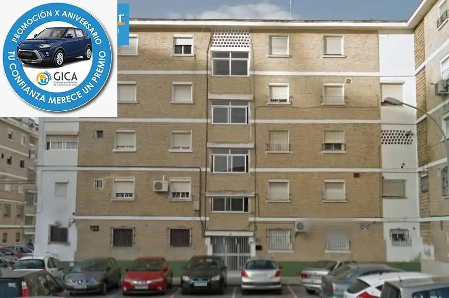 Exterior view of Flat for sale in Jerez de la Frontera  with Air Conditioner, Terrace and Furnished