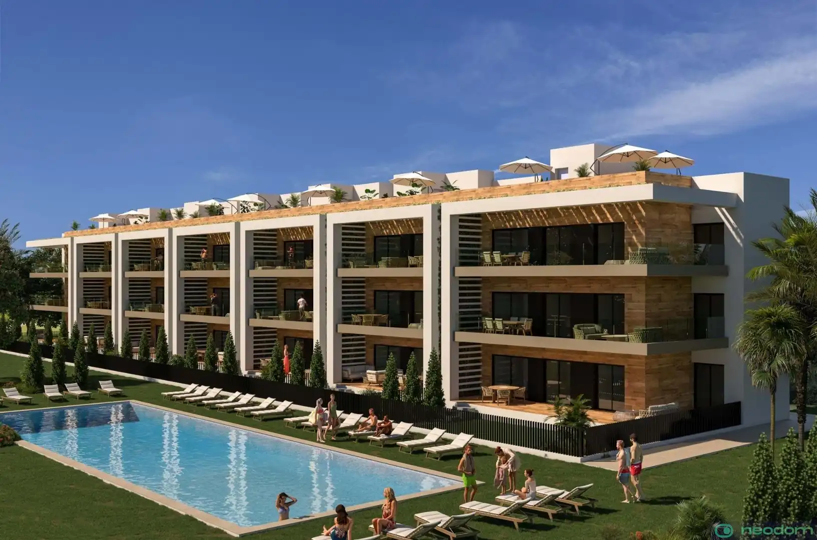 Flat with pool for sale in Las Lomas de Rame - Bahía Bella, imagen 24