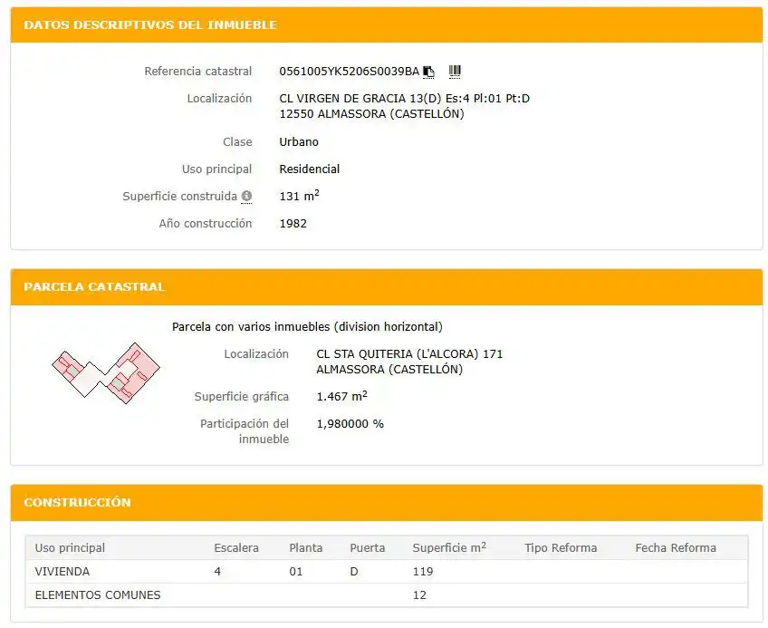 Appartement à vendre à VIRGEN DE GRACIA 13, imagen 4