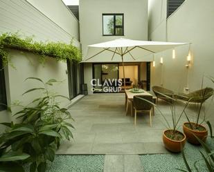 Terrace of Single-family semi-detached for sale in  Barcelona Capital  with Heating, Terrace and Storage room