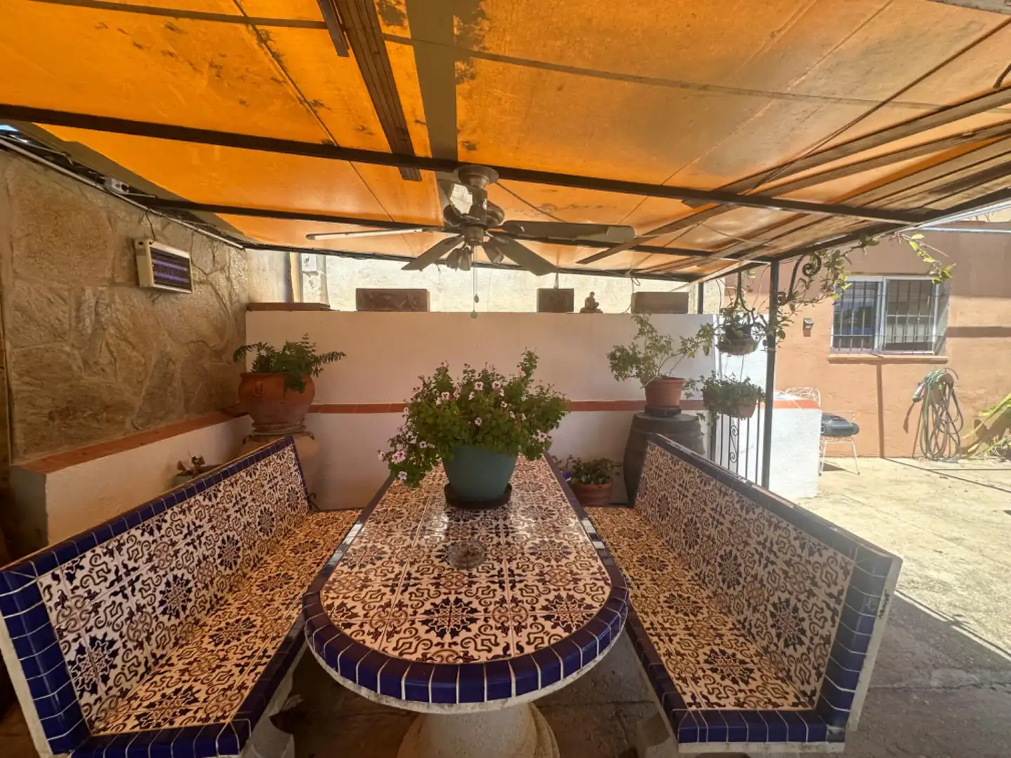 Terrassa de Finca rústica en venda en Aldover amb Calefacció, Jardí privat i Terrassa