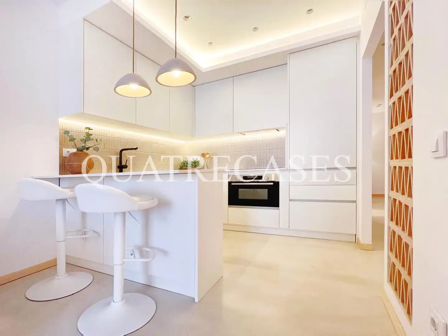 Cocina de Piso en venta en Barcelona con Aire acondicionado, Calefacción y Amueblado