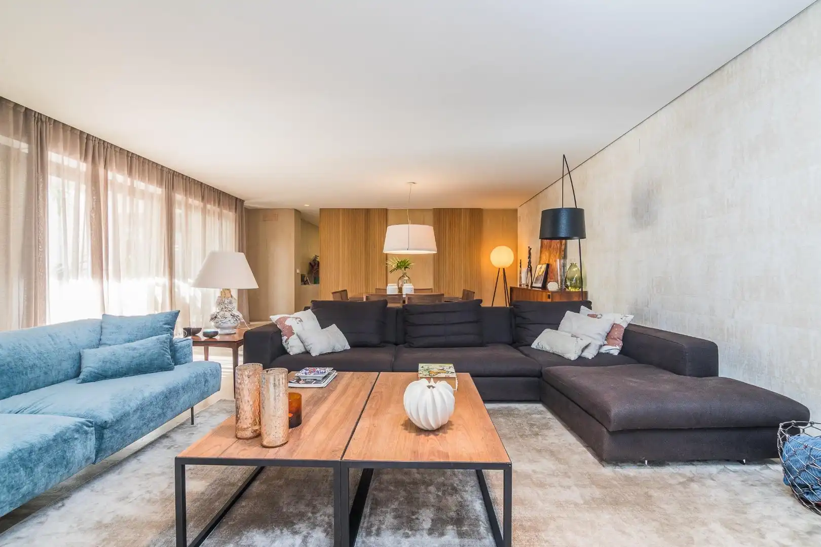 Wohnzimmer von Haus oder Chalet zum Verkauf in Elche / Elx mit Klimaanlage, Heizung und Privatgarten