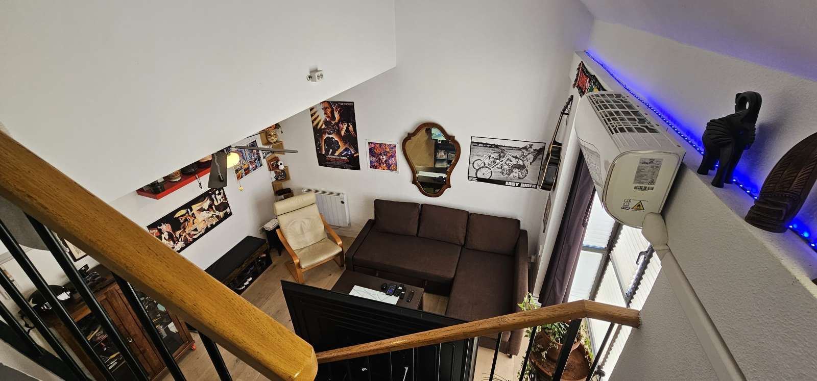 Sala d'estar de Apartament per a compartir en  Madrid Capital amb Aire condicionat, Calefacció i Terrassa