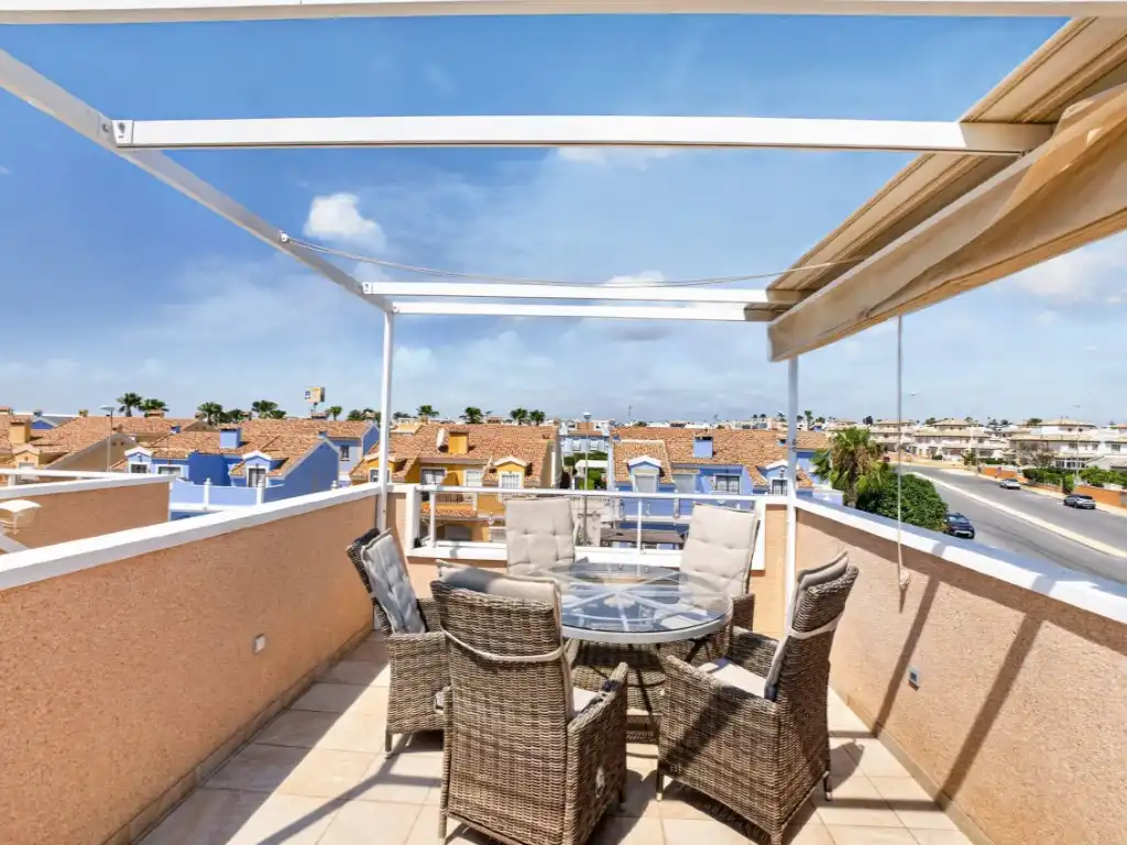 Terraza de Casa adosada en venta en Orihuela con Aire acondicionado, Jardín privado y Terraza