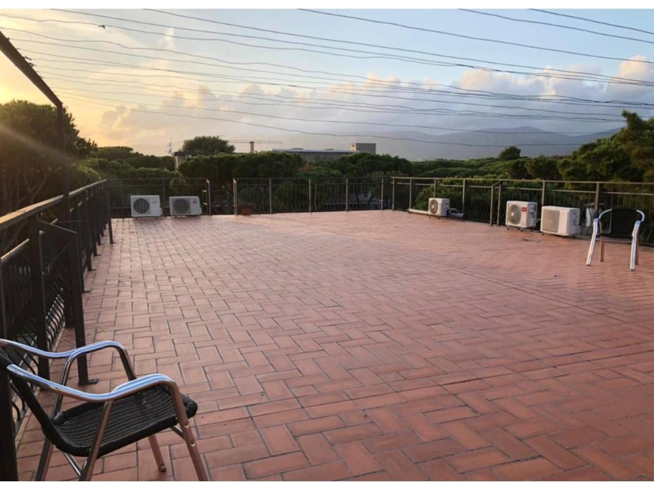 Terrace of Flat to rent in Gavà  with Air Conditioner, Heating and Parquet flooring