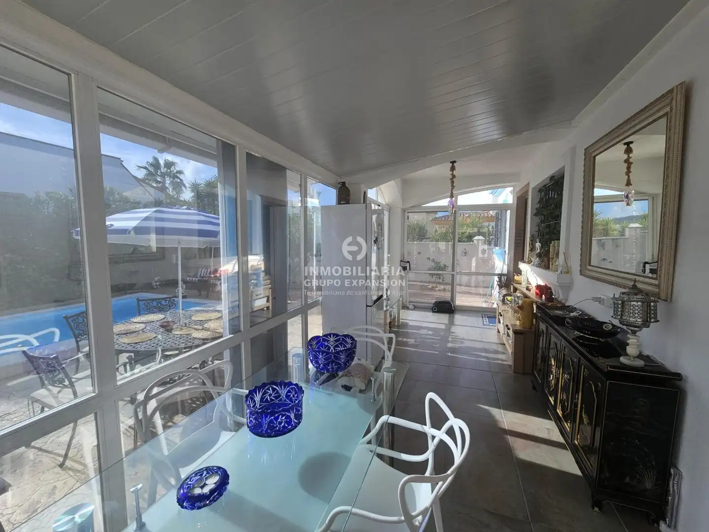 Jardín de Casa o chalet en venta en Hondón de las Nieves / El Fondó de les Neus con Aire acondicionado, Calefacción y Jardín privado