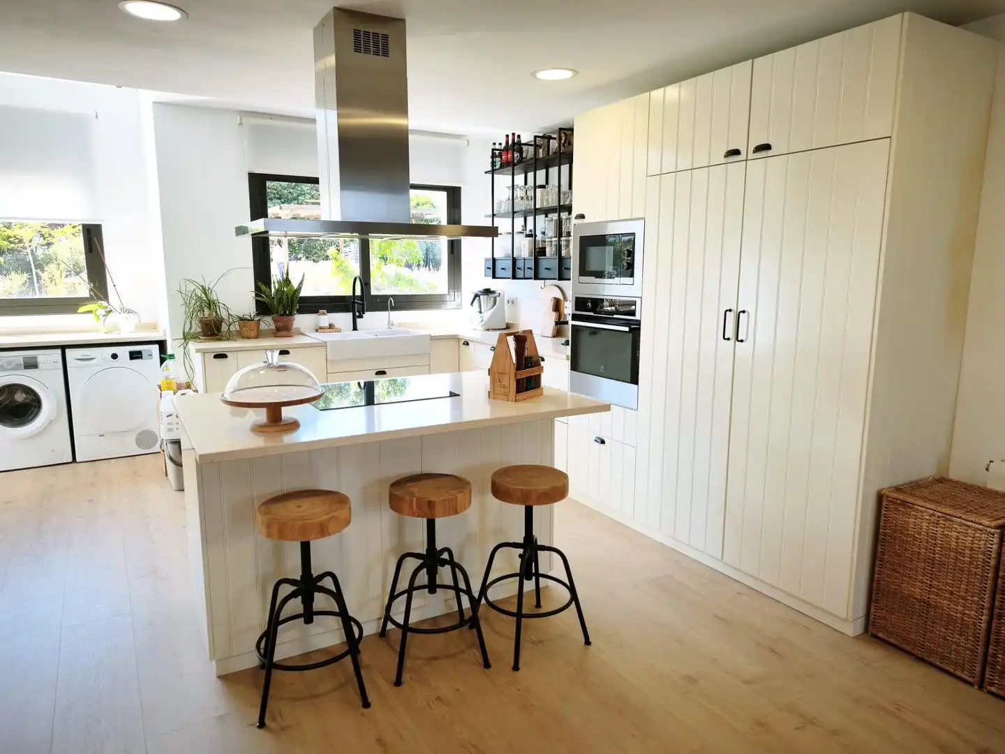Cocina de Casa o chalet en venta en Castellar del Vallès con Calefacción, Jardín privado y Parquet