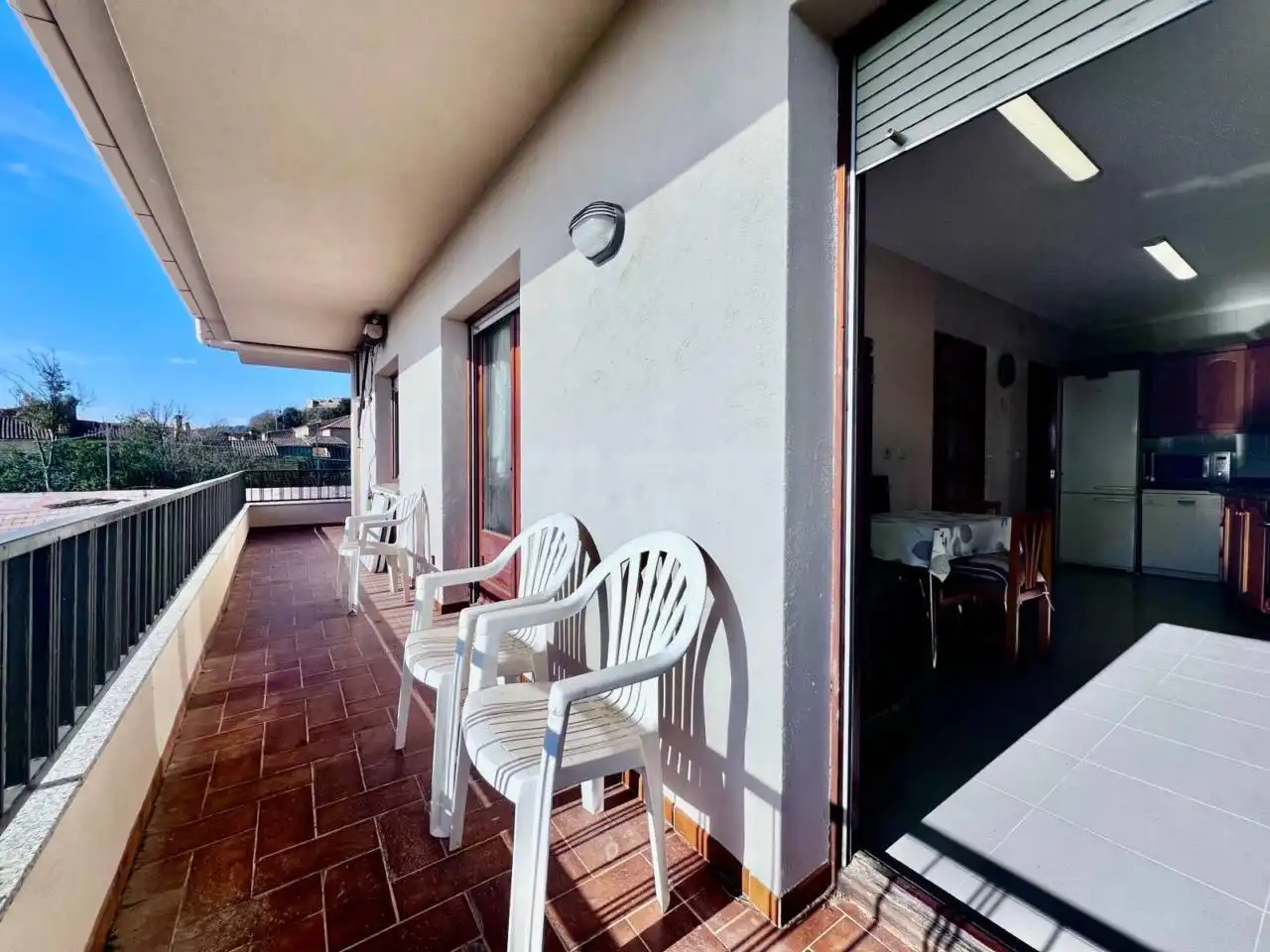Terraza de Casa o chalet de alquiler en Cervià de Ter con Aire acondicionado, Calefacción y Amueblado