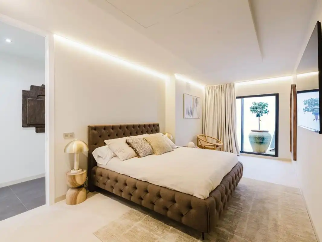 Bedroom of Houses for sale in Benalmádena  with Air Conditioner, Heating and Private garden