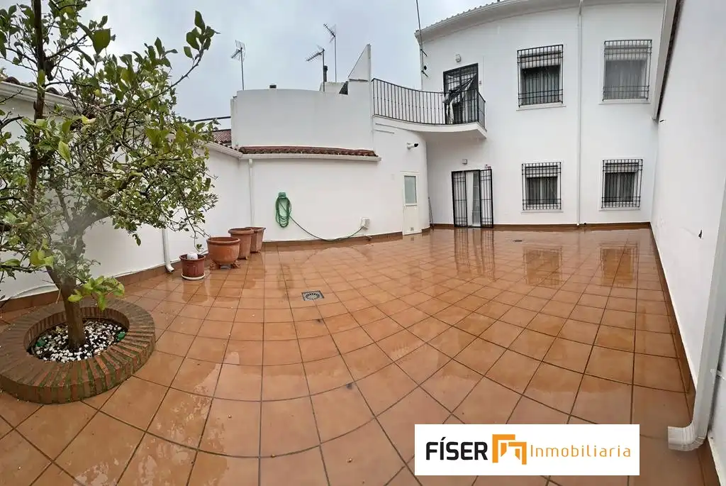 Vista exterior de Casa o chalet en venta en Los Santos de Maimona con Calefacción y Jardín privado
