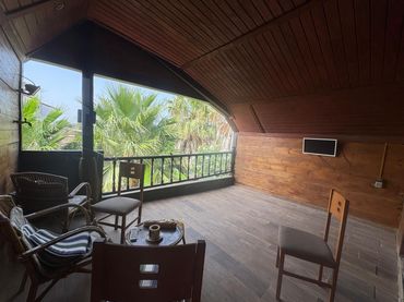 Maison rustique avec balcon à vendre à Los Franceses – La Vega