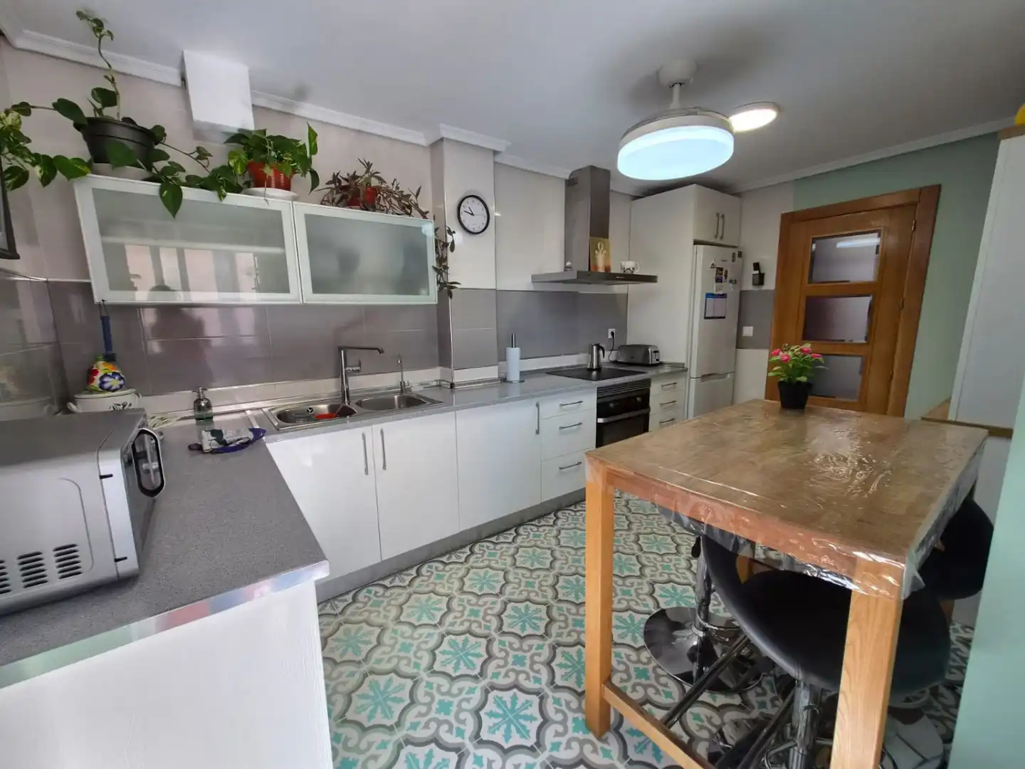 Küche von Wohnung zur Miete in Águilas mit Klimaanlage und Balkon