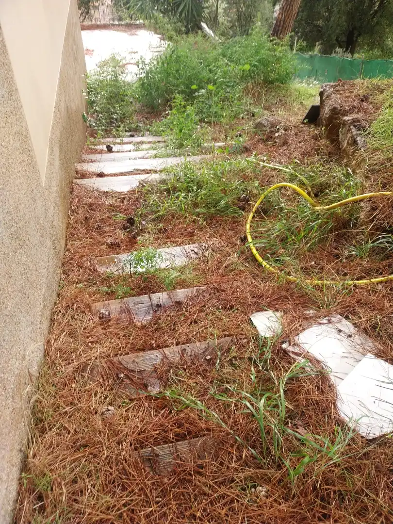 Vista exterior de Casa o xalet en venda en L'Ametlla del Vallès amb Calefacció, Jardí privat i Terrassa