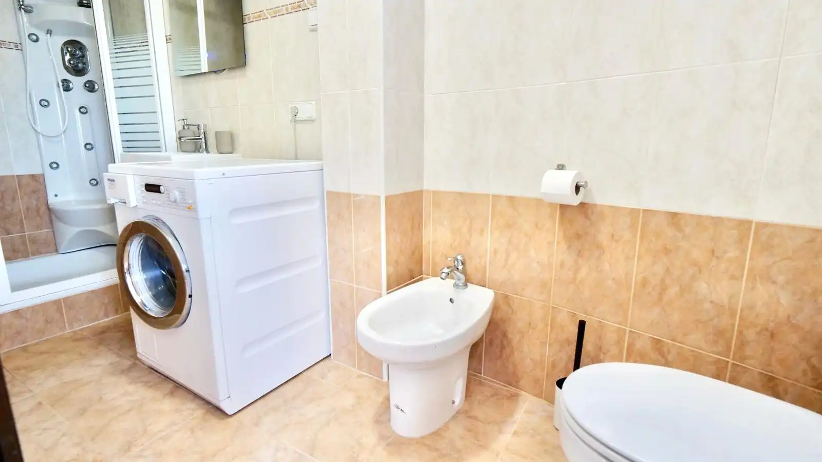 Baño de Casa o chalet en venta en Dénia con Aire acondicionado, Calefacción y Jardín privado