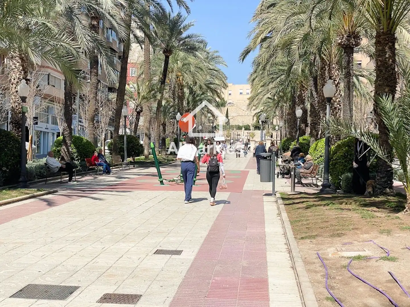 Vista exterior de Piso en venta en Alicante / Alacant con Aire acondicionado, Terraza y Balcón