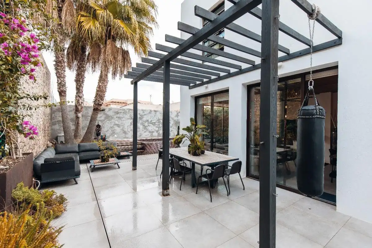 Terraza de Planta baja en venta en Sant Josep de sa Talaia con Aire acondicionado, Calefacción y Jardín privado
