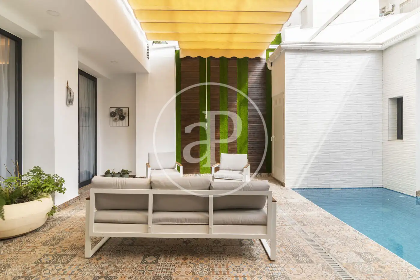Terrasse von Wohnung zum Verkauf in Valencia mit Klimaanlage, Heizung und Terrasse