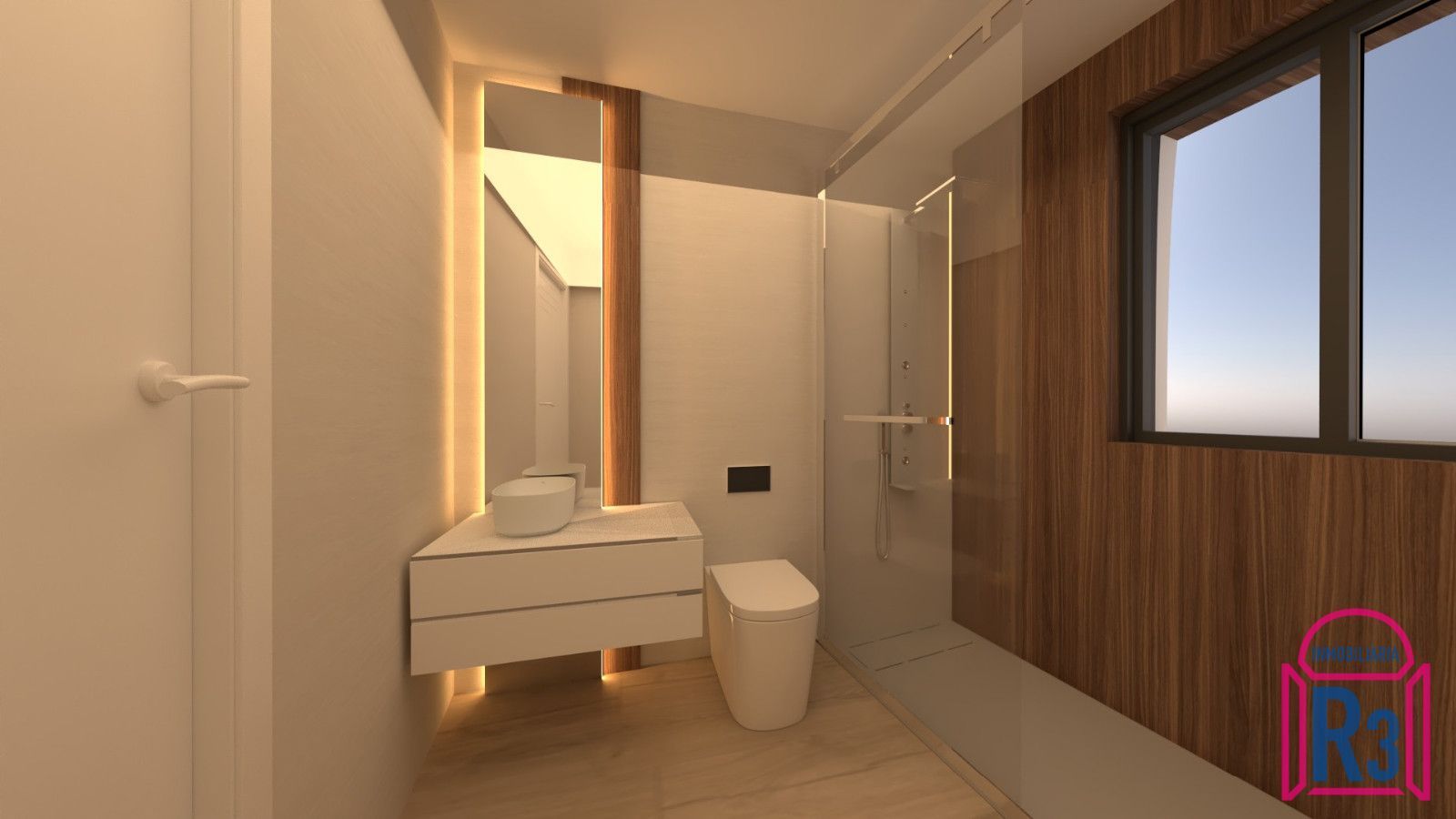 Bathroom of Apartment for sale in León Capital   with Heating, Terrace and Storage room