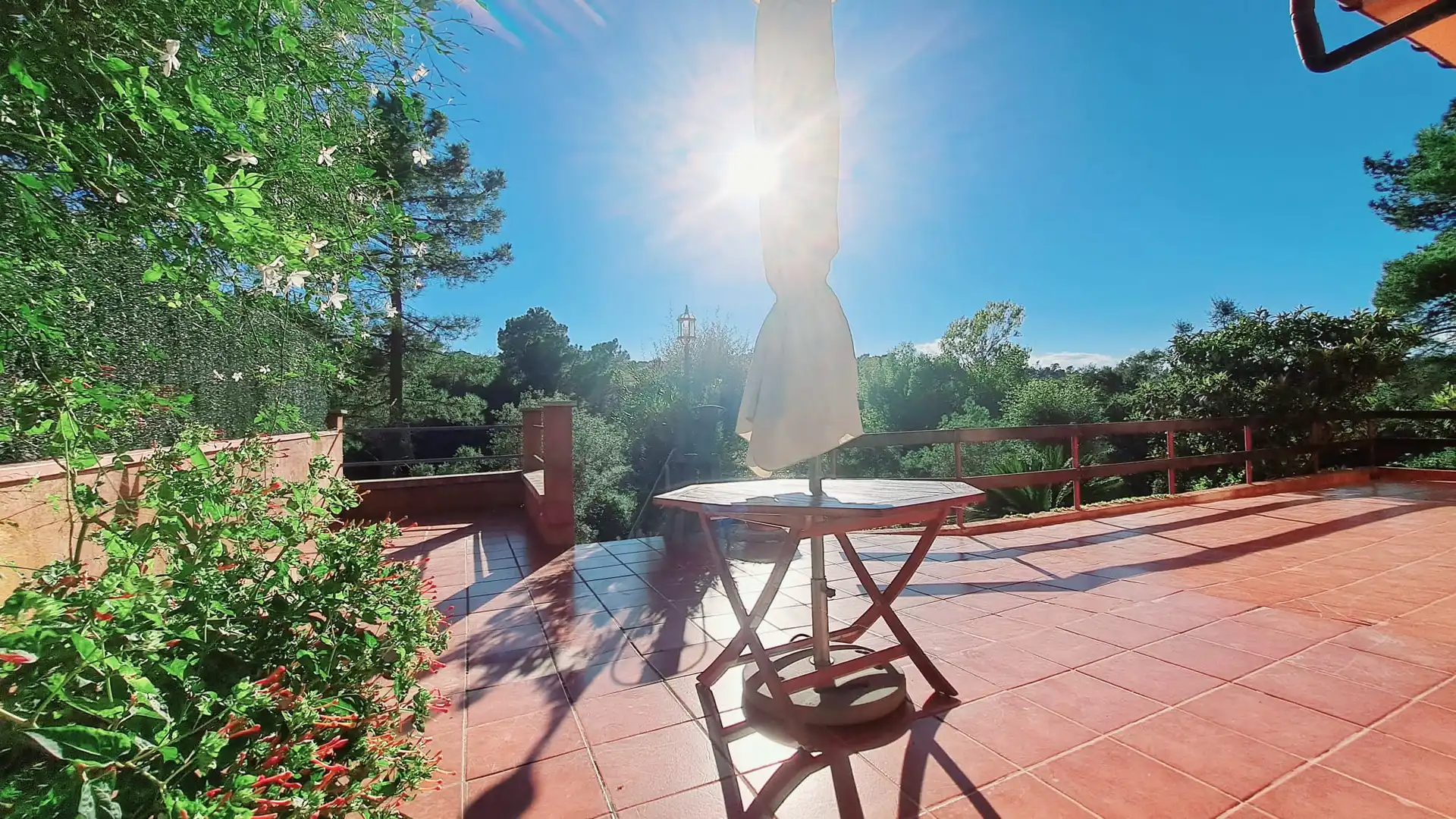 Terrassa de Casa o xalet en venda en Lloret de Mar amb Calefacció, Jardí privat i Parquet