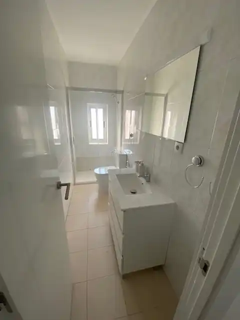 Bathroom of Flat for rent in Salamanca  with Heating, Parquet flooring and Furnished