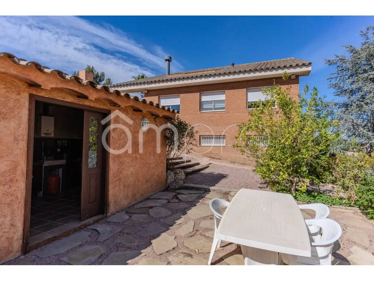 Exterior view of Houses for sale in La Riera de Gaià  with Heating, Private garden and Terrace