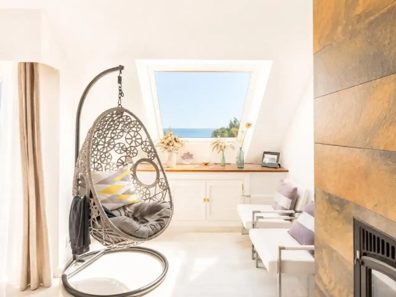 Terraza de Casa adosada en venta en Estepona con Aire acondicionado