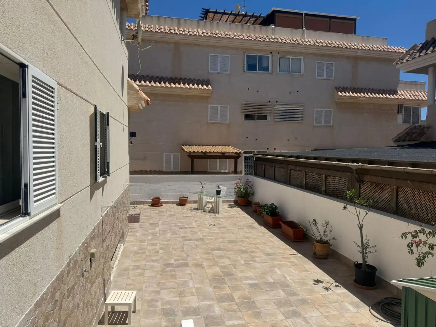 Terrasse von Erdgeschoss zum Verkauf in Águilas mit Privatgarten, Terrasse und Möbliert